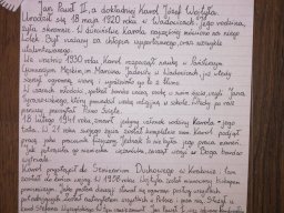 jan pawe ii - yciorys  natasza kubiak kl. 6b